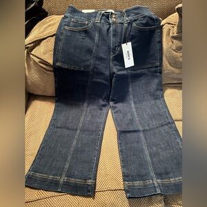 New Wide Crop Mica Denim Jeans. Can be dressed up or down